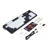 Tastiera meccanica gasket full-size Redragon K762WB-RGB-PRO LCD - nero
