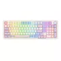 Redragon K768VI-WL Eisa 100 Tastiera gaming wireless, Lilac