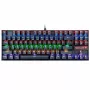 Redragon KUMARA tastiera meccanica da gaming RGB - tenkeyless 87 tasti, switch Outemu Red, retroilluminazione RGB, nero