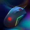 Redragon M616 TRIDENT mouse da gaming 10000DPI RGB - nero