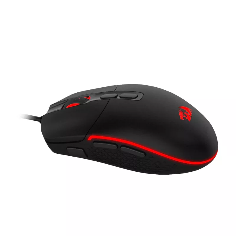 Redragon M719 INVADER Mouse ottico gaming con filo RGB 10000 DPI - nero