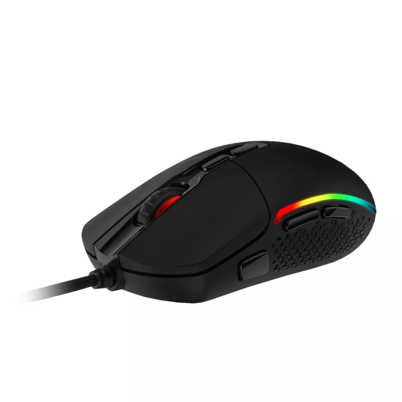 Redragon M719 INVADER Mouse ottico gaming con filo RGB 10000 DPI - nero