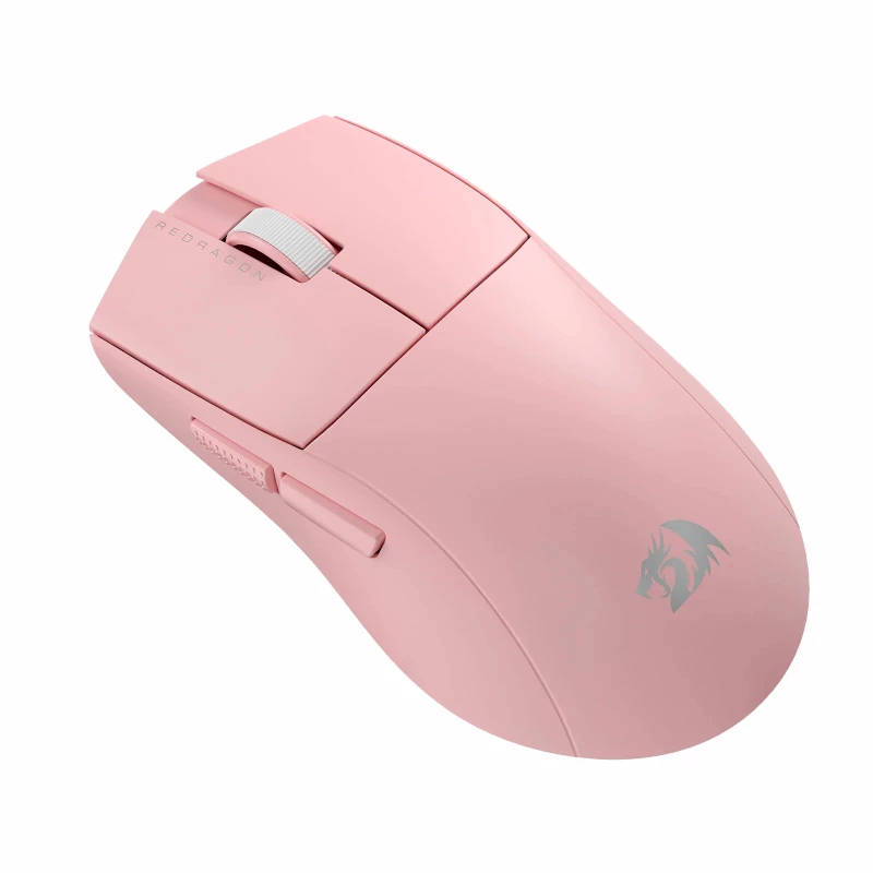 REDRAGON M916 PRO 1K Mouse gaming wireless 3 modalità - rosa