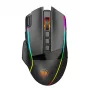 Redragon M991 RGB PRO ENLIGHTENMENT 26000 DPI mouse da gaming wireless tri-mode - nero