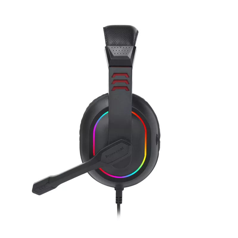Redragon Over-Ear ARES Aux Cuffie gaming RGB - nero
