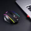 REDRAGON PERDICTION 4 12400DPI RGB Mouse gaming ergonomico MMO - nero