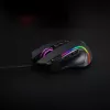 REDRAGON PREDATOR Mouse da gaming ergonomico RGB 4000DPI - nero