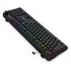 Redragon RM104 PRO VOLCANO tastiera da gaming meccanica wireless RGB - nero