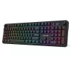 Redragon RM104 PRO VOLCANO tastiera da gaming meccanica wireless RGB - nero
