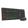 Redragon RYLO PRO S142 combo tastiera e mouse da gaming RGB tri-mode