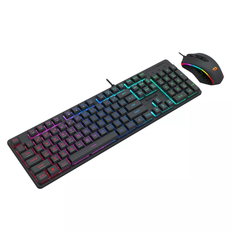 Redragon S107 RGB Gaming Essentials Set tastiera e mouse da gaming con filo