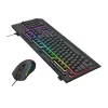 Redragon S151 combo tastiera e mouse gaming RGB - nero
