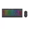Redragon S151 combo tastiera e mouse gaming RGB - nero