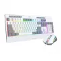 Redragon S151 Set tastiera e mouse da gaming RGB con filo - Bianco e grigio