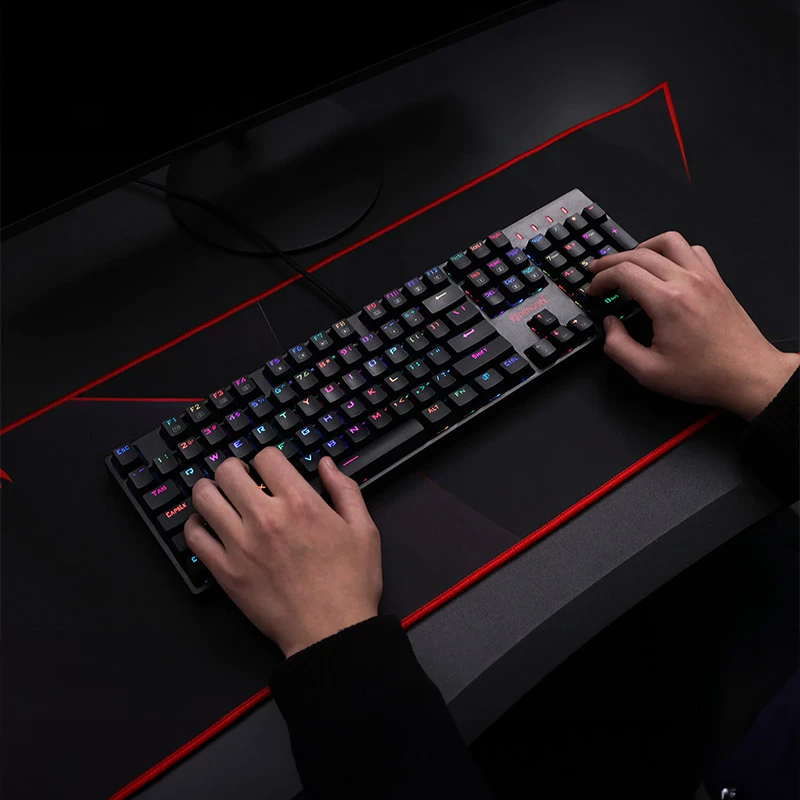 Tastiera gaming meccanica RGB Redragon SURARA K582RGB - nera