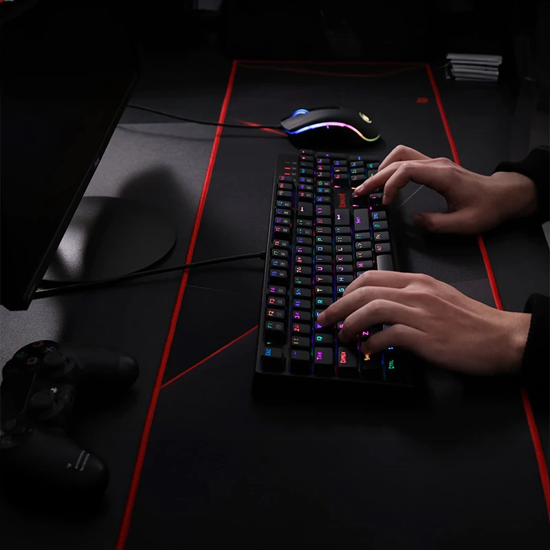 Tastiera gaming meccanica RGB Redragon SURARA K582RGB - nera