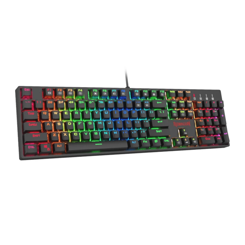Tastiera gaming meccanica RGB Redragon SURARA K582RGB - nera