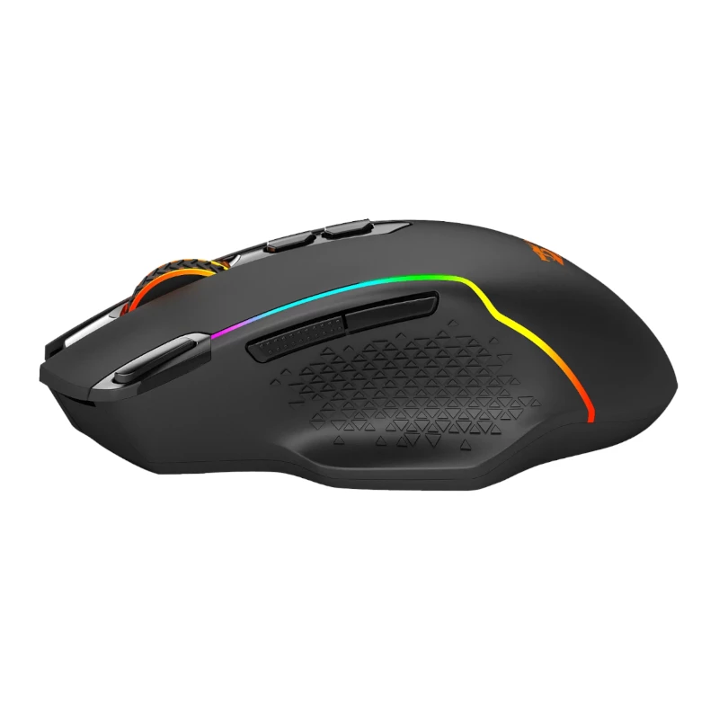REDRAGON Taipan Pro Mouse da gaming wireless RGB 10000DPI - nero