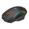 REDRAGON Taipan Pro Mouse da gaming wireless RGB 10000DPI - nero