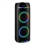REFLEXION PS10BTCD/N Diffusore per feste, 480W Peak, Bluetooth, CD, radio FM, USB, AUX, microfono, nero
