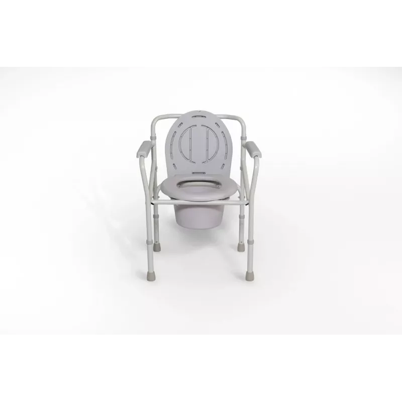 REH Bruno RF-801 sedia per WC con altezza seduta regolabile e secchio estraibile