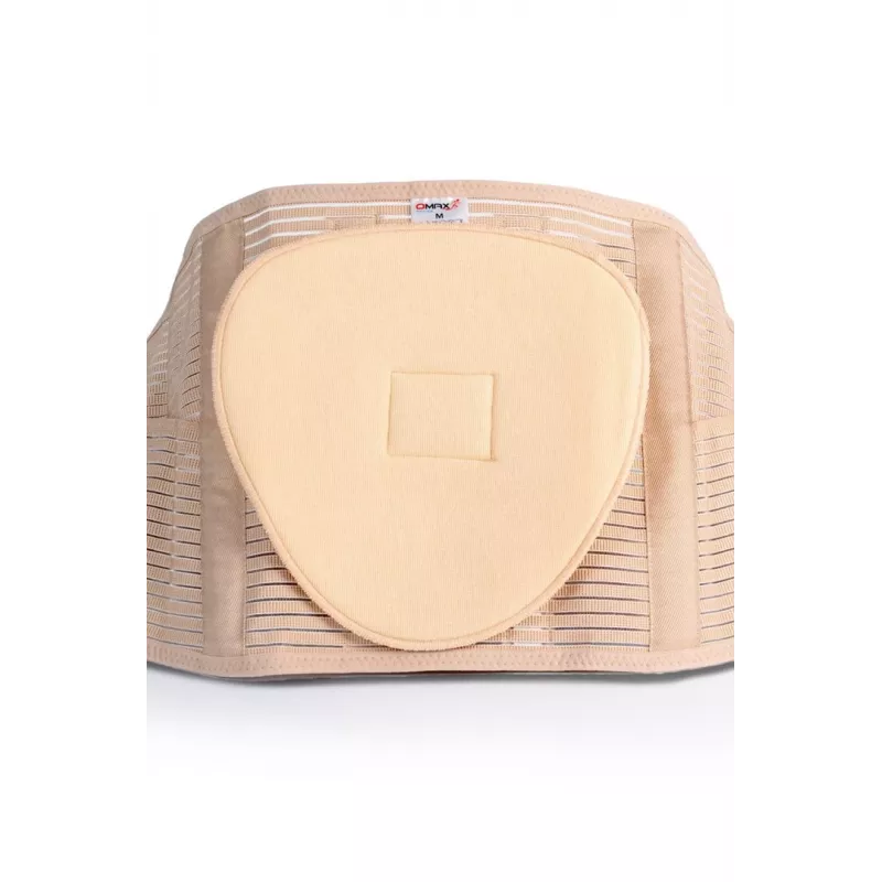REH Lumbo O-1431/XL Cintura lombosacrale con cinghie elastiche, taglia XL, beige