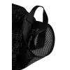 REH O-1501/CZA/M Fascia per braccio in mesh, nero, medium, taglia universale