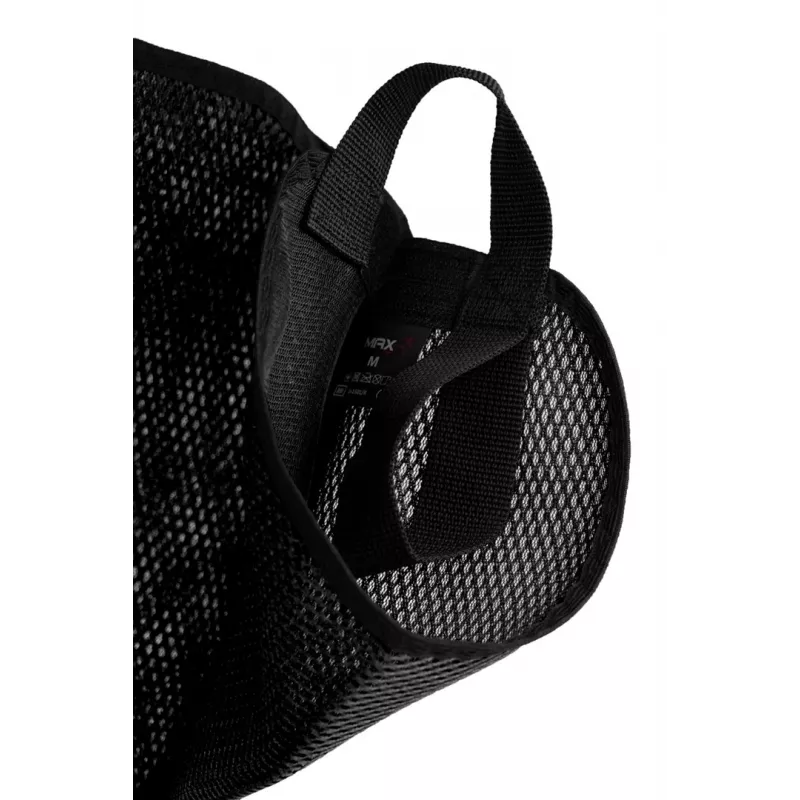 REH O-1501/CZA/M Fascia per braccio in mesh, nero, medium, taglia universale