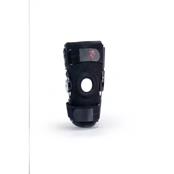 REH Stabilmax O-1241/M ginocchiera corta aperta con rotula, media, nero