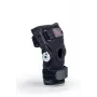 REH Stabilmax O-1241/XXL ginocchiera corta aperta con stabilizzatori flessibili, neoprene perforato, nero, taglia XXL
