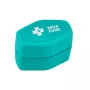 REHA FUND RF-359 trita pillole con vano di conservazione – trituratore manuale a rotazione, plastica senza BPA, bianco