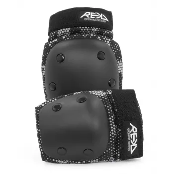 Set doppia protezione Heavy Duty REKD bambino nero/grigio L