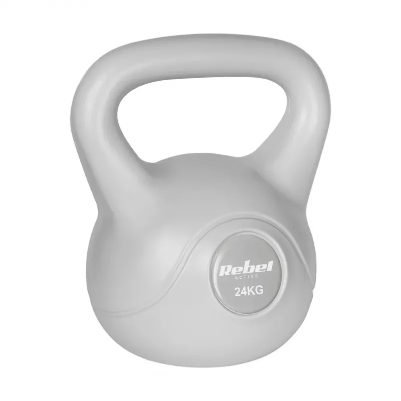 Rebel Active Bitumen kettlebell 24 kg, grigio (RBA-2322G-24)