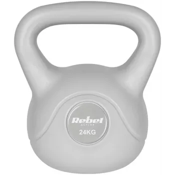 Rebel Active Kettlebell in bitume 24 kg, grigio (RBA-2322G-24)