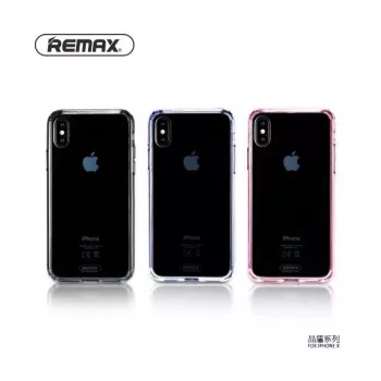 REMAX Custodia creativa Shield Series per Apple iPhone X RM-1651 grigio