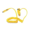 REMAX Cutie Caricabatterie da auto Giallo - 2 porte USB-A 4.2A uscita totale