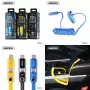 REMAX Cutie Caricabatterie da auto Giallo - 2 porte USB-A 4.2A uscita totale