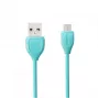 REMAX Lesu Cable Micro RC-050m Blu - Cavo di ricarica e dati USB 2.0, 0,5 m