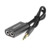 REMAX Qulmax cavo Share Jack 3,5mm RL-20S grigio
