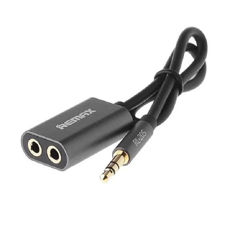 REMAX Qulmax cavo Share Jack 3,5mm RL-20S grigio