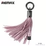 Cavo dati REMAX Tassels Ring per Lightning rosa 1m