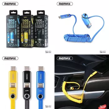 Remax Caricabatterie universale da auto Cutie RCC211 nero