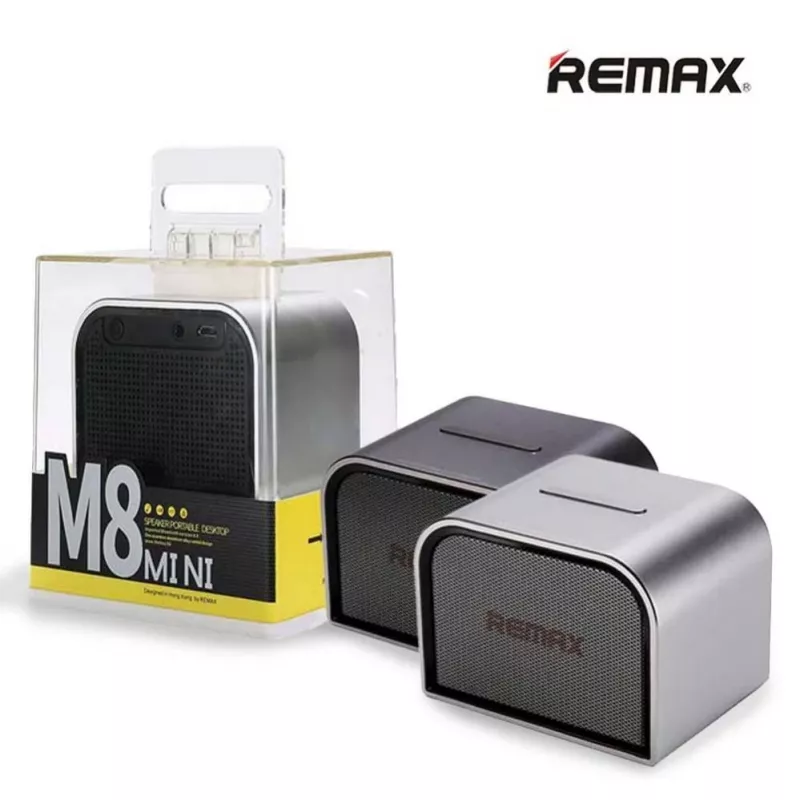 REMAX altoparlante Bluetooth portatile universale M8 Mini grigio