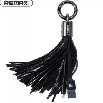 Cavo universale con anello a nappe REMAX per Micro USB - nero