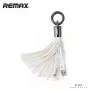 REMAX cavo universale con anello e nappe per Micro USB - bianco