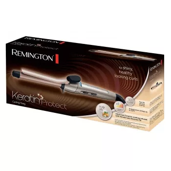 Arricciacapelli digitale Remington CI5318 38mm con 4x Protection Coating - nero/rosa