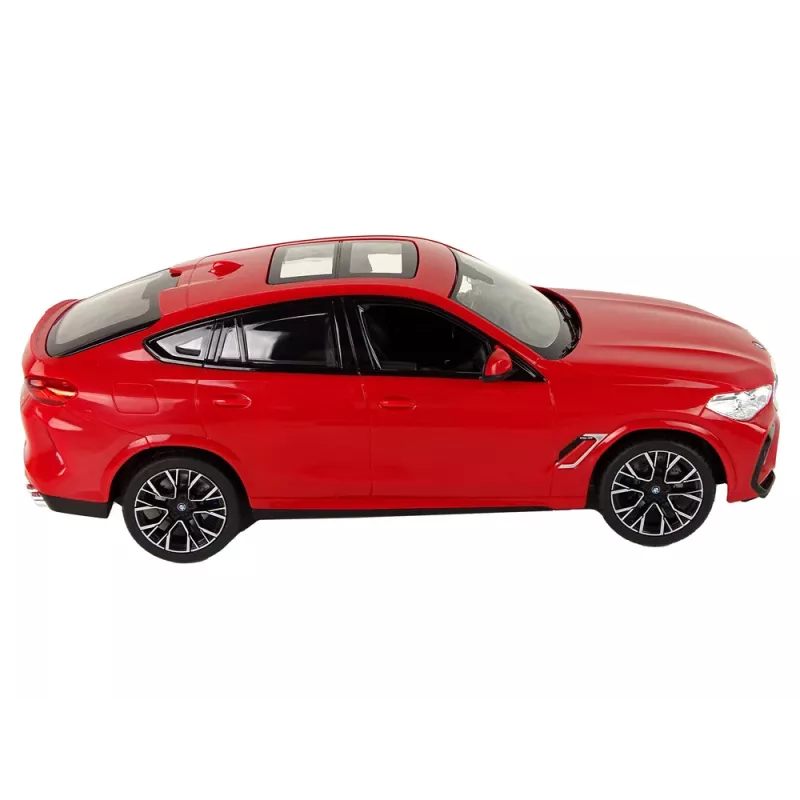 Auto radiocomandata RC BMW X6 Rastar Pilot rossa 1:14