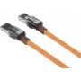 Renkforce cavo patch di rete CAT 6a S/FTP 5 m arancione con port finder RF-6609654