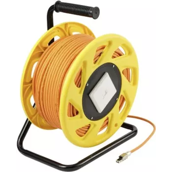 Renkforce Cat.7a S/FTP cavo per installazione di rete, 90 m, arancione, LSZH, 10 Gbps RF-5264736