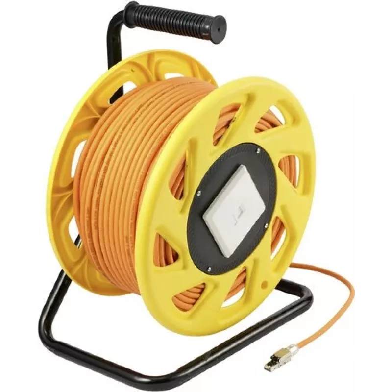 Renkforce Cat.7a S/FTP cavo per installazione di rete, 90 m, arancione, LSZH, 10 Gbps RF-5264736